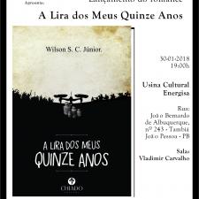 Lançamento do Romance A Lira dos Meus Quinze Anos